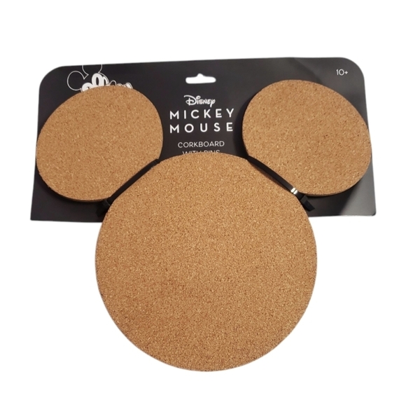 New Disney Mickey Mouse Cork Board With Pins - Picture 2 of 5